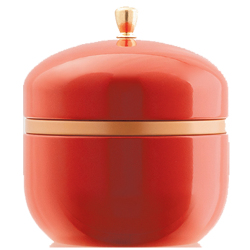 【鈴子缶】　塗　梅入こんぶ茶