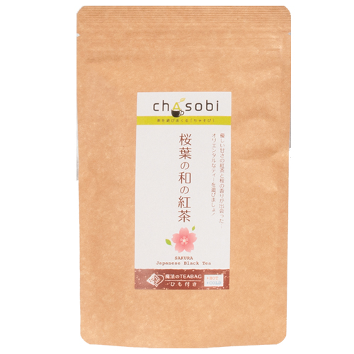 桜葉の和の紅茶　3g×6パック　【ポストイン発送可】