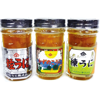 うに三味セット(粒うに・かずのこうに・練りうに)