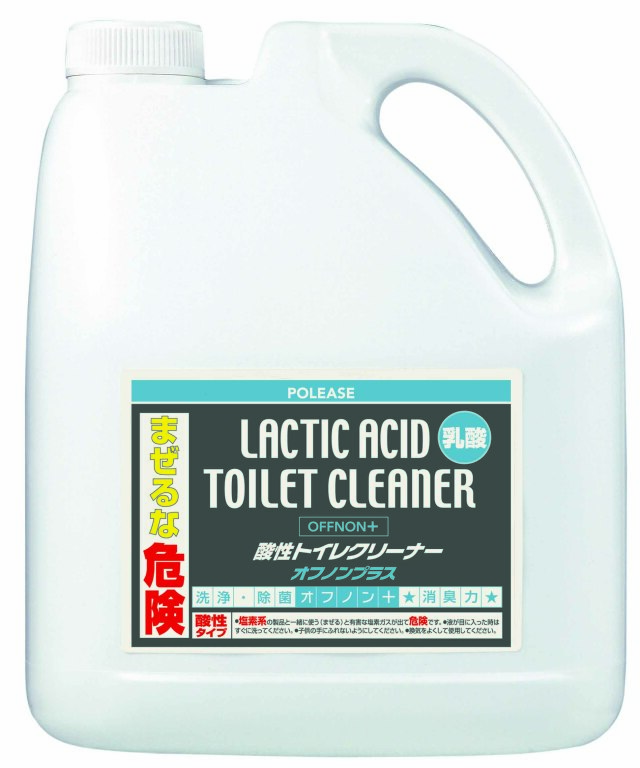 ポリーズ酸性トイレクリーナーオフノンプラス 4L