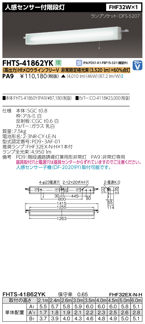 東芝  FHTS-41862YK-PA9