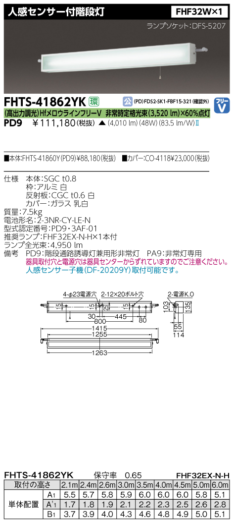 東芝  FHTS-41862YK-PD9