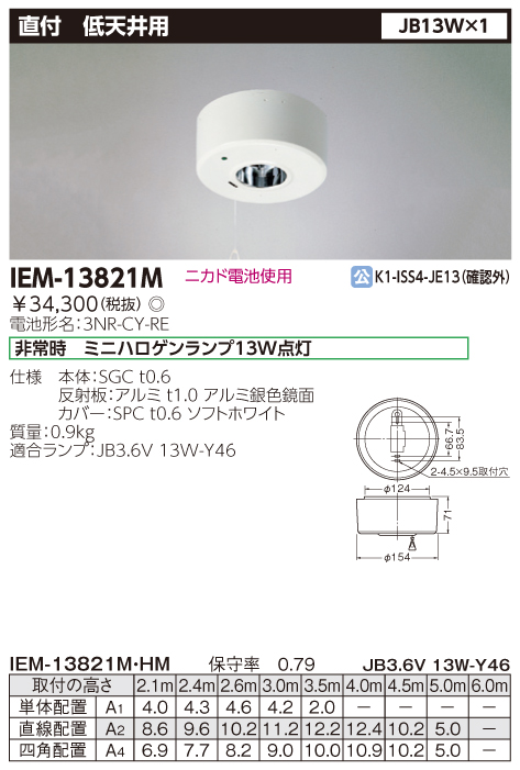 東芝  IEM-13821M