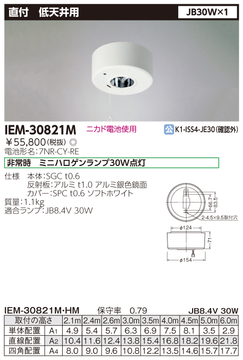 東芝  IEM-30821M