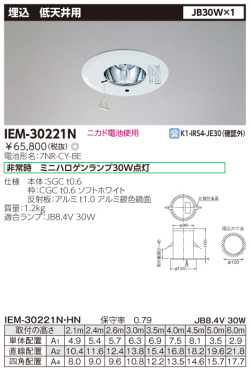 東芝  IEM-30221N