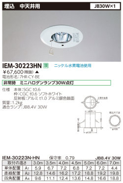 東芝  IEM-30223HN
