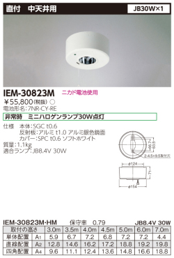 東芝  IEM-30823M