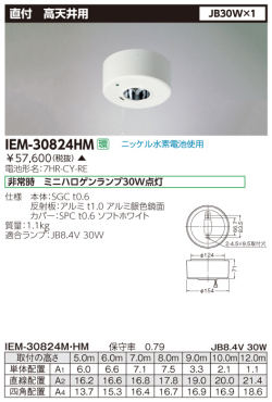 東芝  IEM-30824HM