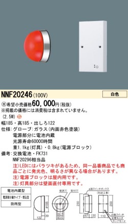 panasonic パナソニック　NNF20246