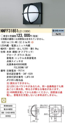 panasonic パナソニック　NNFF31851