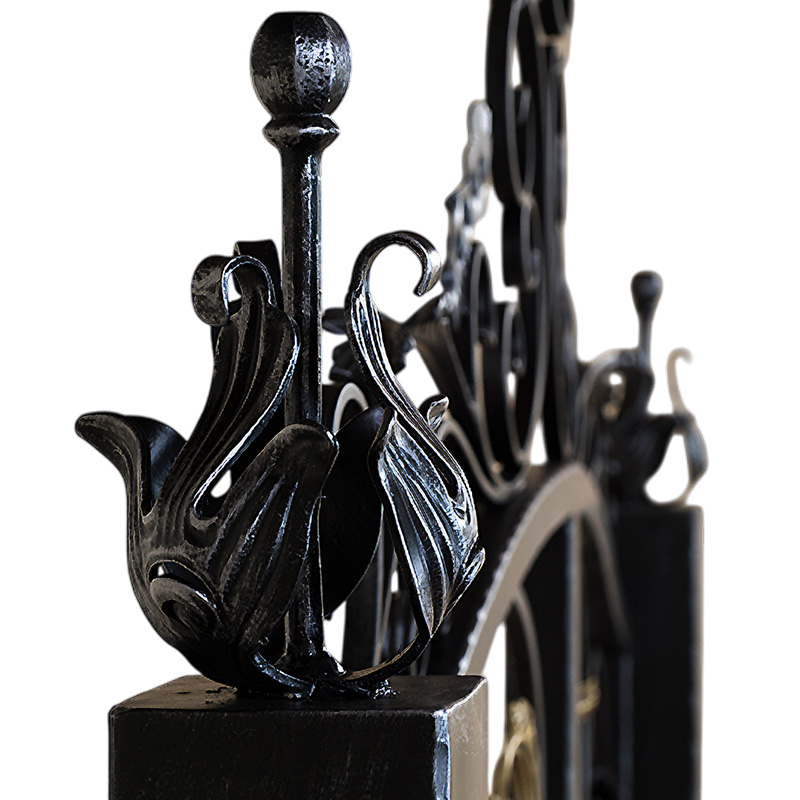 ロートアイアン門扉ドア 両開き・左開きLタイプ|FORGEMAN製おしゃれなエクステリアゲート #2774