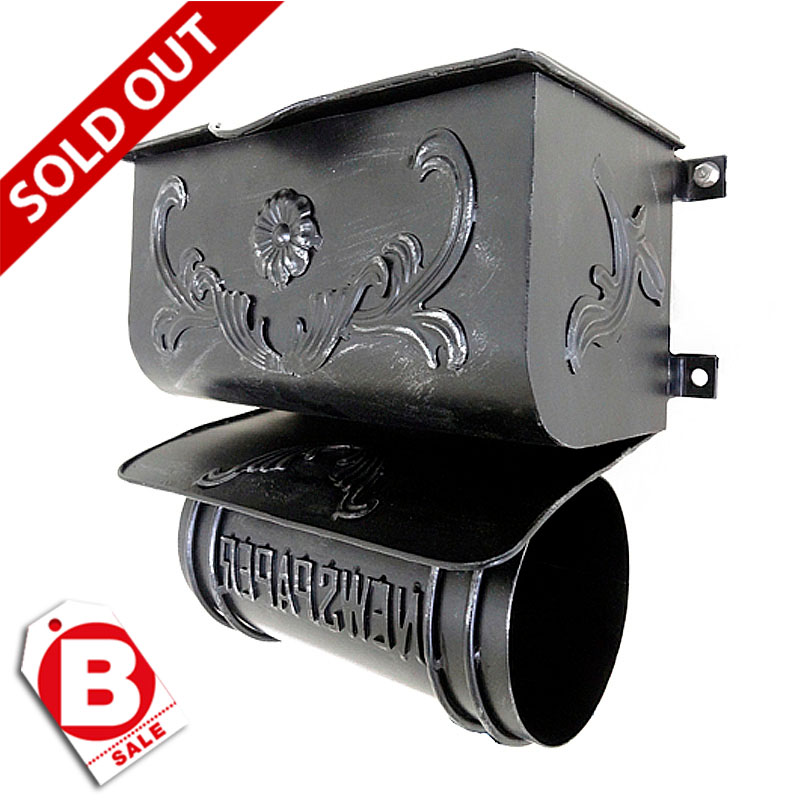 ロートアイアン,郵便ポスト,クラシック,セール,訳アリ