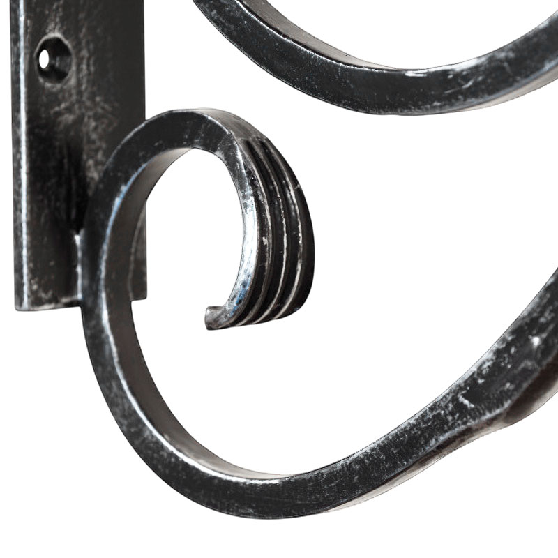 ハンガー,ブラケット,物干し竿,ランドリーホルダー,ロートアイアン,アイアン,おしゃれ,アンティーク