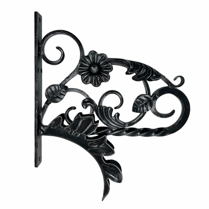 ハンガー,ブラケット,物干し竿,ランドリーホルダー,ロートアイアン,アイアン,おしゃれ,アンティーク