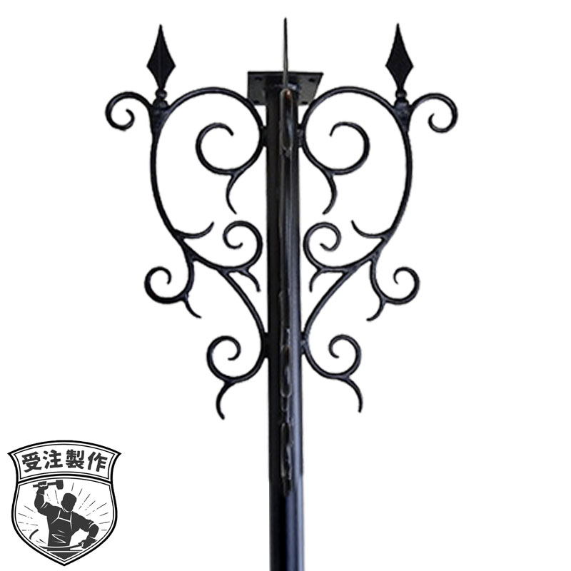 アイアン照明柱,街灯ポール,照明ポール