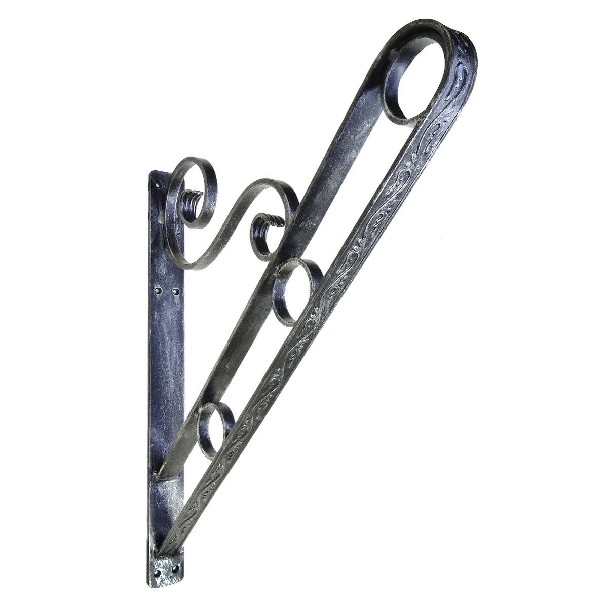 管170☆希少☆英国製☆アンティーク☆鉄製☆ロートアイアン☆ハンドメイド☆壁掛け 管170☆希少☆英国製☆アンティーク☆鉄製☆ロートアイアン