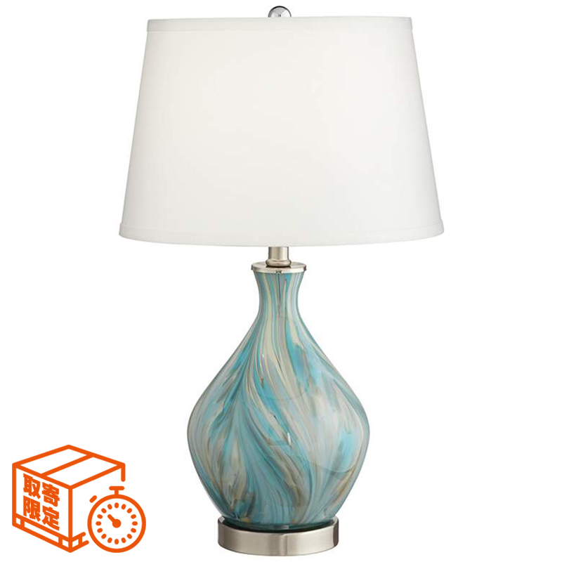 テーブルランプ,おしゃれ,アンティーク,インテリア,輸入照明,輸入住宅,ランプ,ブルー,青,間接照明