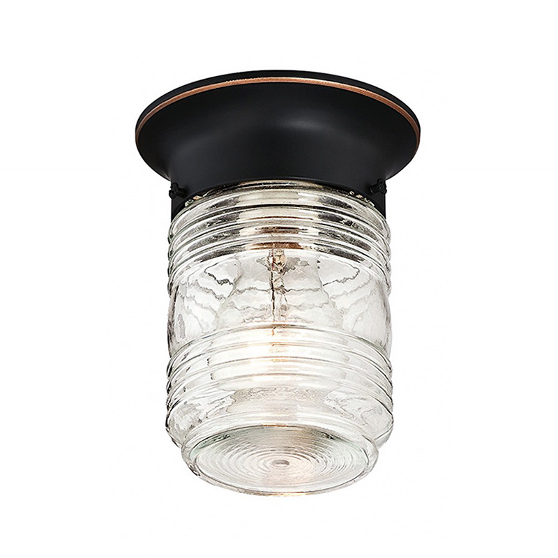 防滴型ジェリージャーシーリングライト｜屋外用ガラス照明
