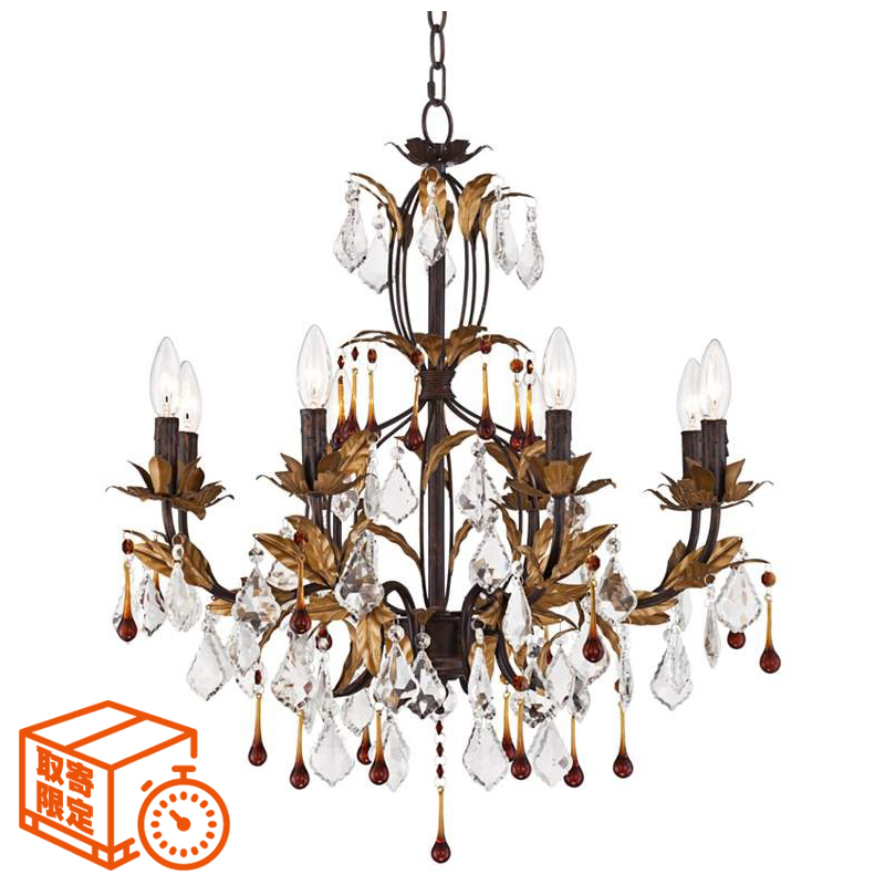 シャンデリア,アンティーク,クリスタル,おしゃれ,輸入照明,照明器具,輸入住宅,リビング照明,ダイニング照明,吹き抜け,注文住宅