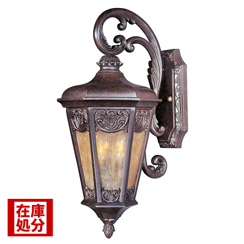 在庫処分品】レキシントン2灯壁付けブラケット照明ライト（コロニアル