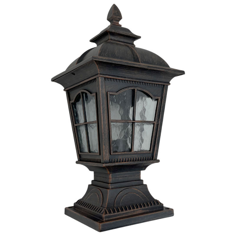 おしゃれな門柱灯です。屋外照明で玄関やポーチにおススメ外灯です。