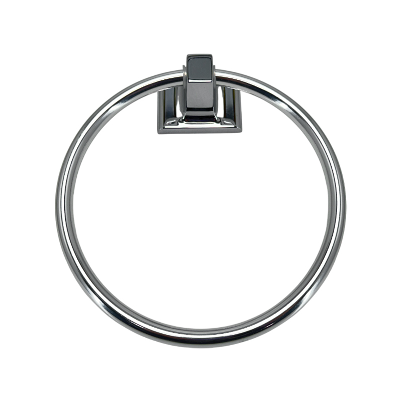 ポリッシュドクローム仕上げのタオルホルダー｜DESIGN HOUSE（デザインハウス） ミルブリッジシリーズ