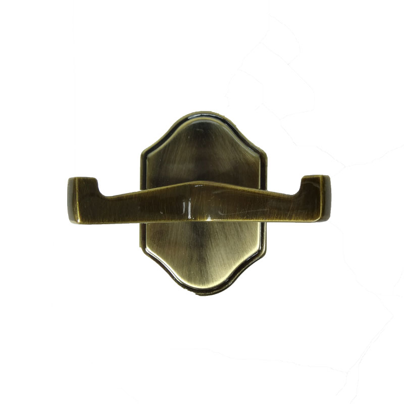 アンティークブラス仕上げのバスローブフック＆タオル掛け｜DESIGN HOUSE（デザインハウス） サバンナシリーズ