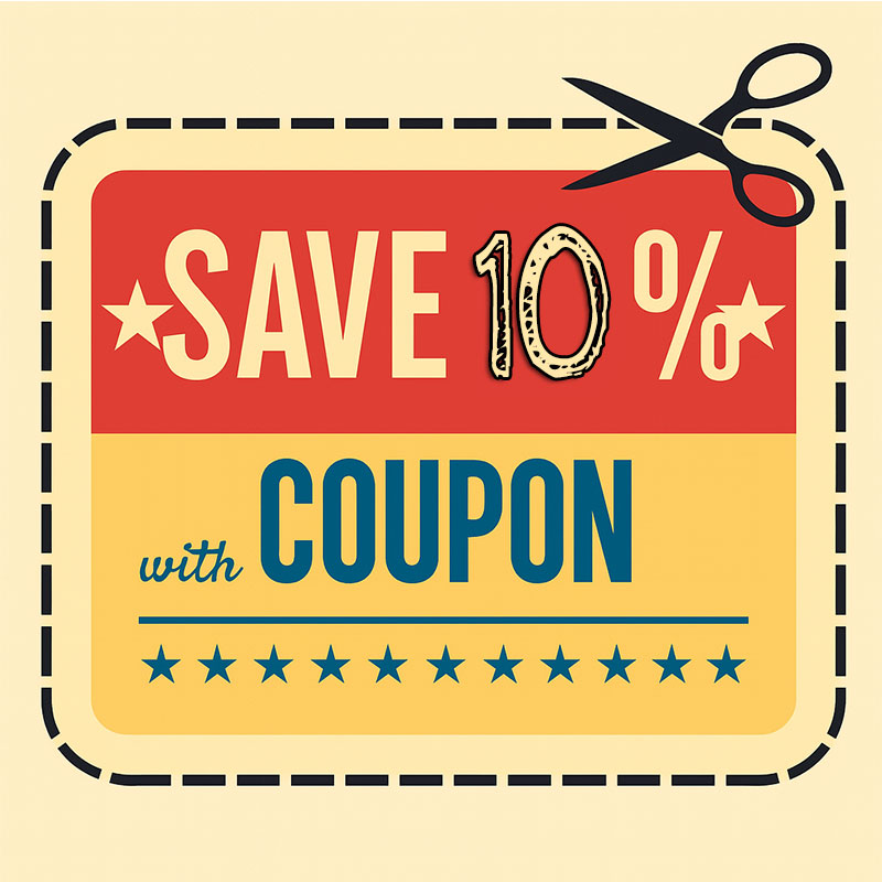 会員限定 10％オフクーポン配布中