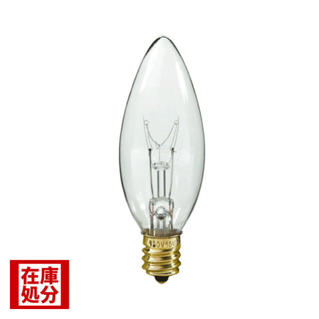 E12口金・LED電球（電球色2700K）｜シャンデリア球・調光対応・省エネ