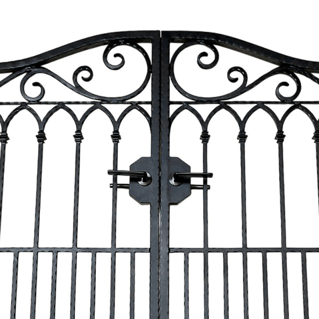 門扉,ロートアイアン,両開き,アイアン,鉄,ロートアルミ,特注,アルミ