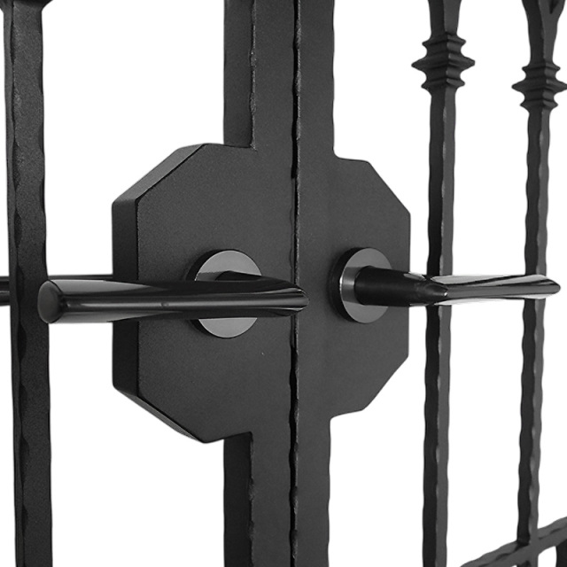 門扉,ロートアイアン,両開き,アイアン,鉄,ロートアルミ,特注,アルミ