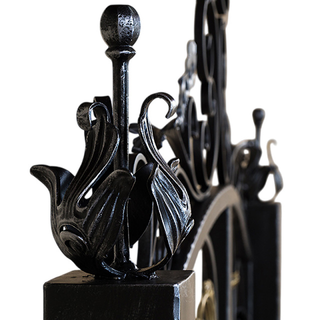 門扉,ロートアイアン,両開き,アイアン,鉄,ロートアルミ,特注,アルミ