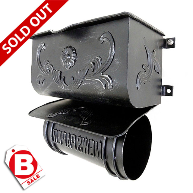 ロートアイアン,郵便ポスト,クラシック,セール,訳アリ