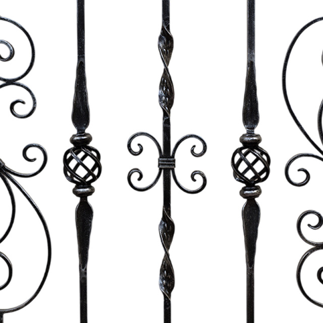 ロートアイアン子柱,アイアンバラスター,通販,販売