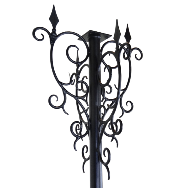 アイアン照明柱,街灯ポール,照明ポール