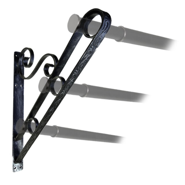 おしゃれな物干し竿ホルダーブラケット