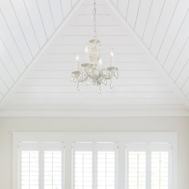 ホワイトシャンデリア,アンティーク,可愛い