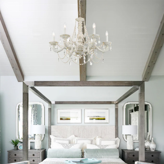 crystorama chandelier 5026aw