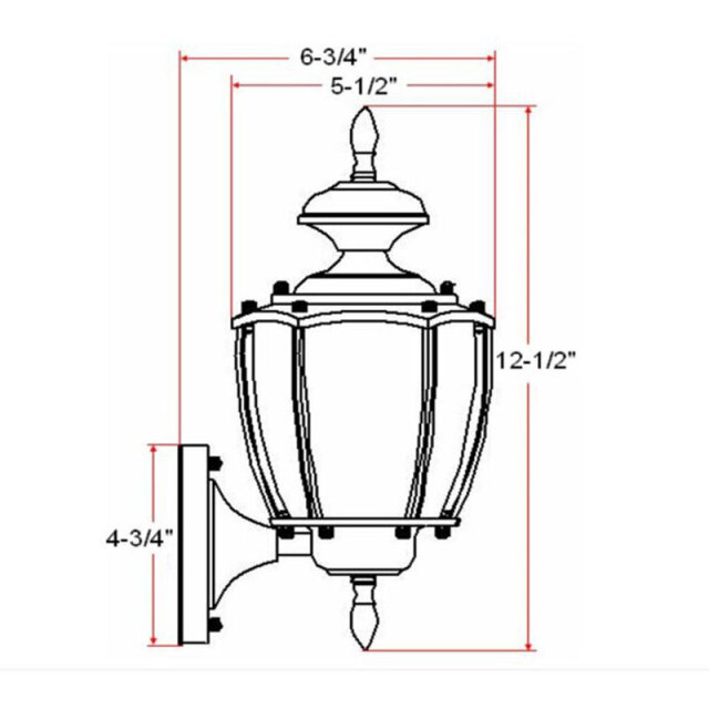ジャクソン1灯壁付けブラケット照明ライト（ポリッシュドブラス）