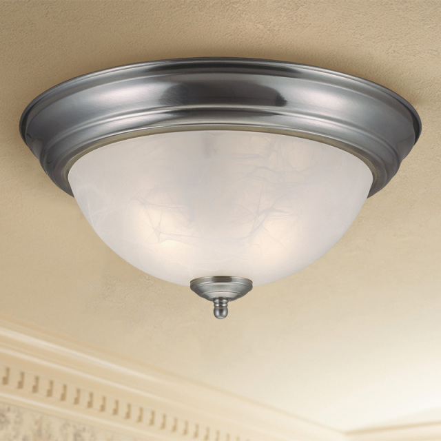 ミルブリッジNEW SN2灯シーリングライト（サテンニッケル）｜サークル