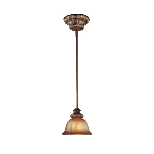 高級感あるイルミナティブロンズの深みが映えるアンティーク調吊り下げ照明