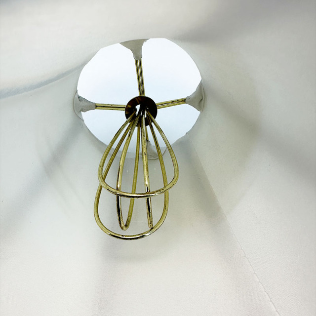 アンティーク調クロス製ランプシェードの詳細