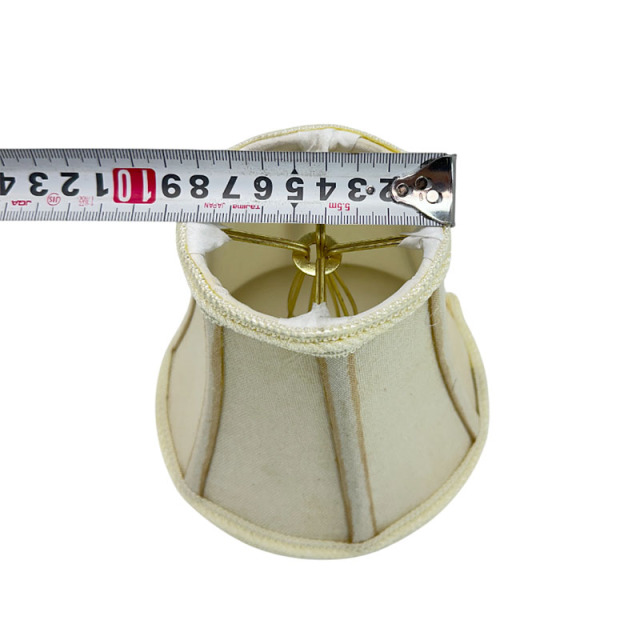 アンティーク調クロス製ランプシェードの寸法