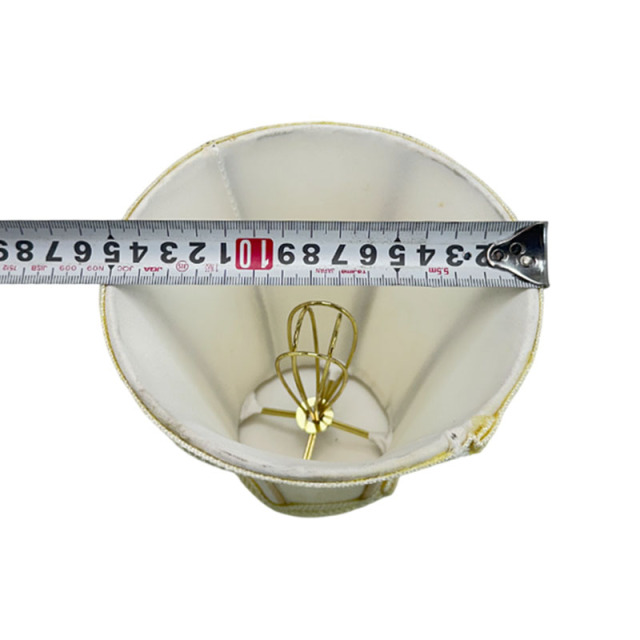 アンティーク調クロス製ランプシェードの寸法