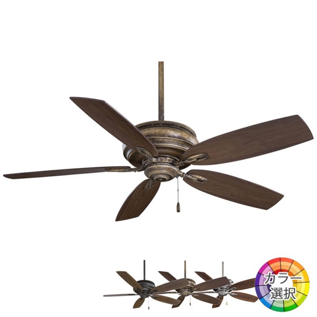 取寄せ】タイムレスシーリングファン照明（オイルラブドブロンズ