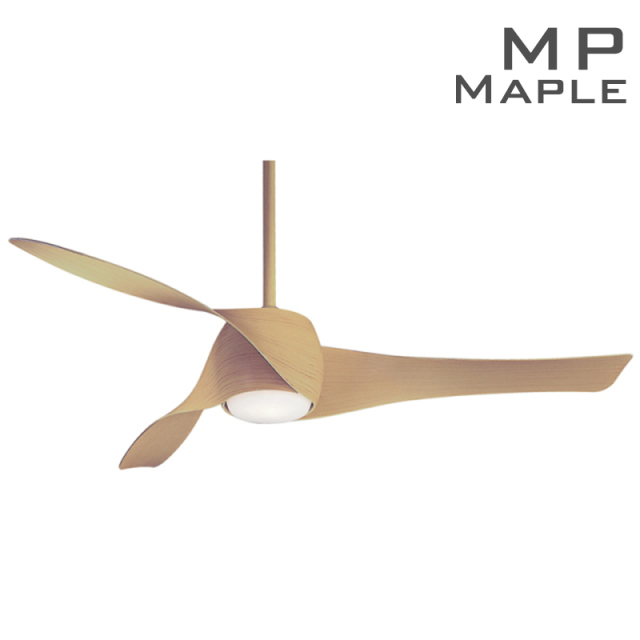 取寄せ】アルテミス1灯シーリングファン照明（4色展開）｜照明付き