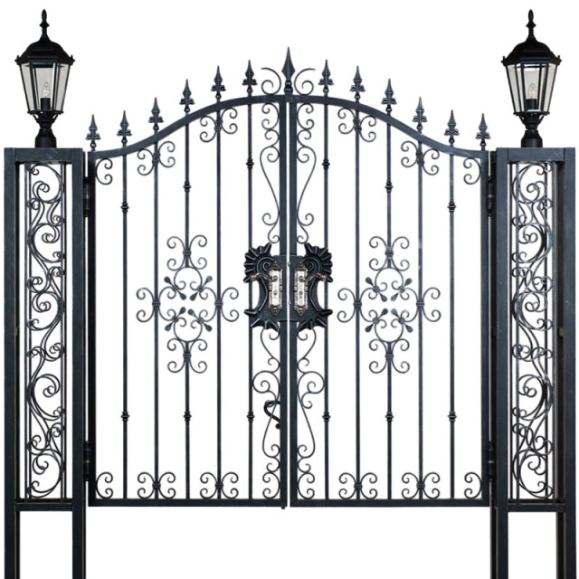 エクステリアに最適なガラスシェードポスト型照明