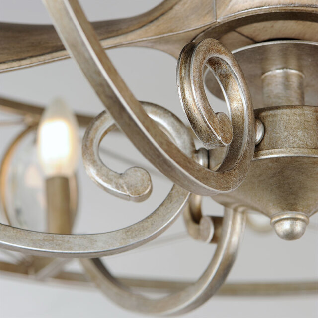 シーリングファン,シーリングライト,おしゃれ,シーリングファンライト,輸入住宅,輸入照明,照明器具,エレガント,傾斜天井,寝室