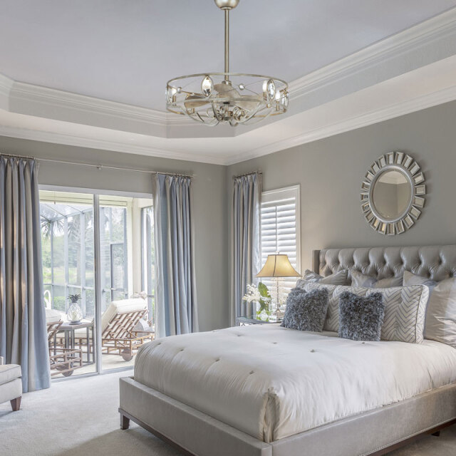 シーリングファン,シーリングライト,おしゃれ,シーリングファンライト,輸入住宅,輸入照明,照明器具,エレガント,傾斜天井,寝室