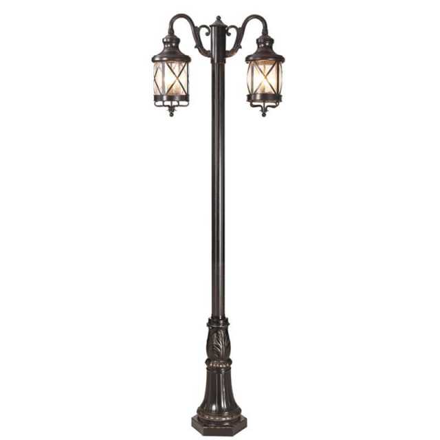 イングレッソ3灯アウトドアライト｜ポスト型ガーデンライト